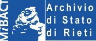 Archivio di stato di Rieti 2018